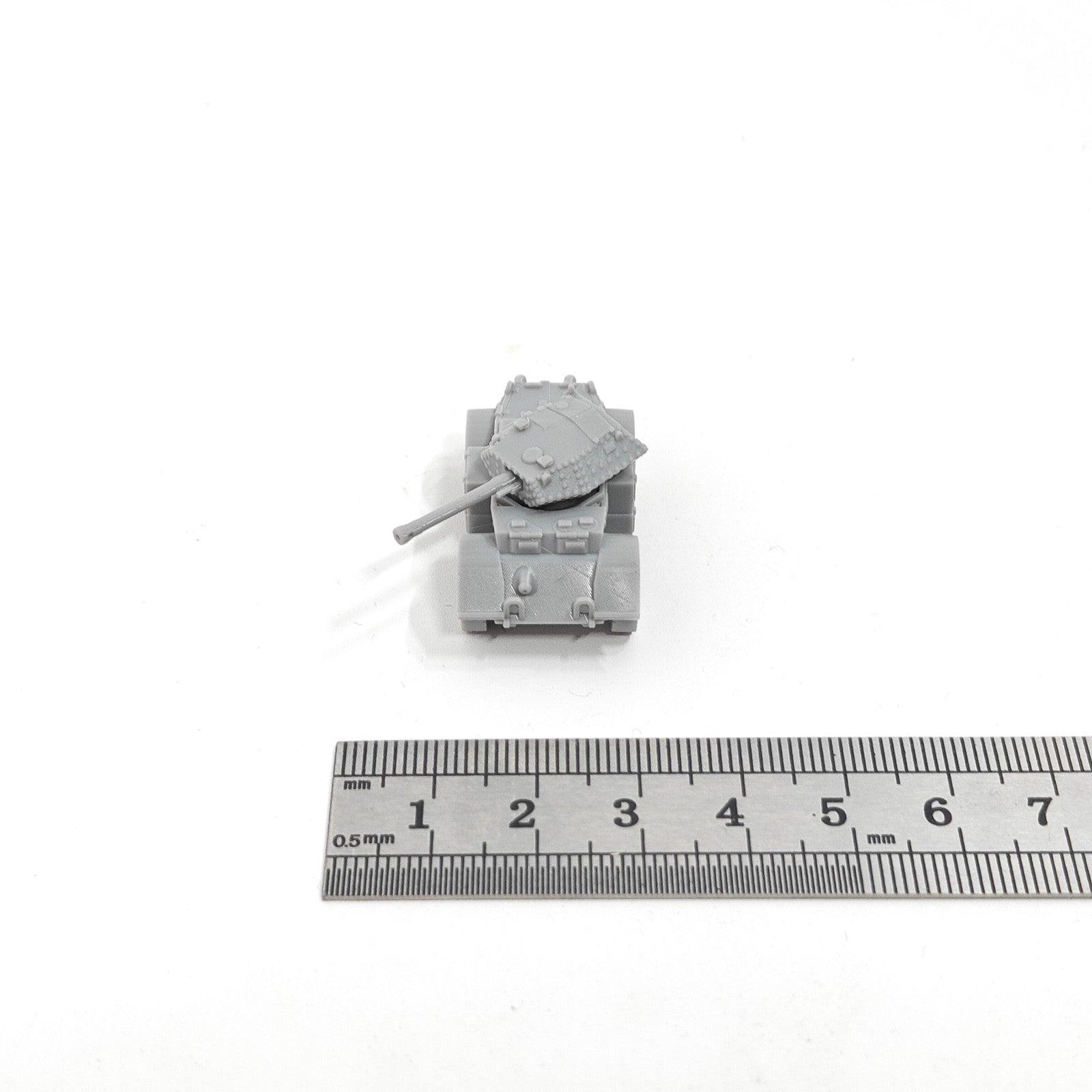 WWII British Mk III Tank,3D Printed,1/144 Scale Mini Tank Model,Resin