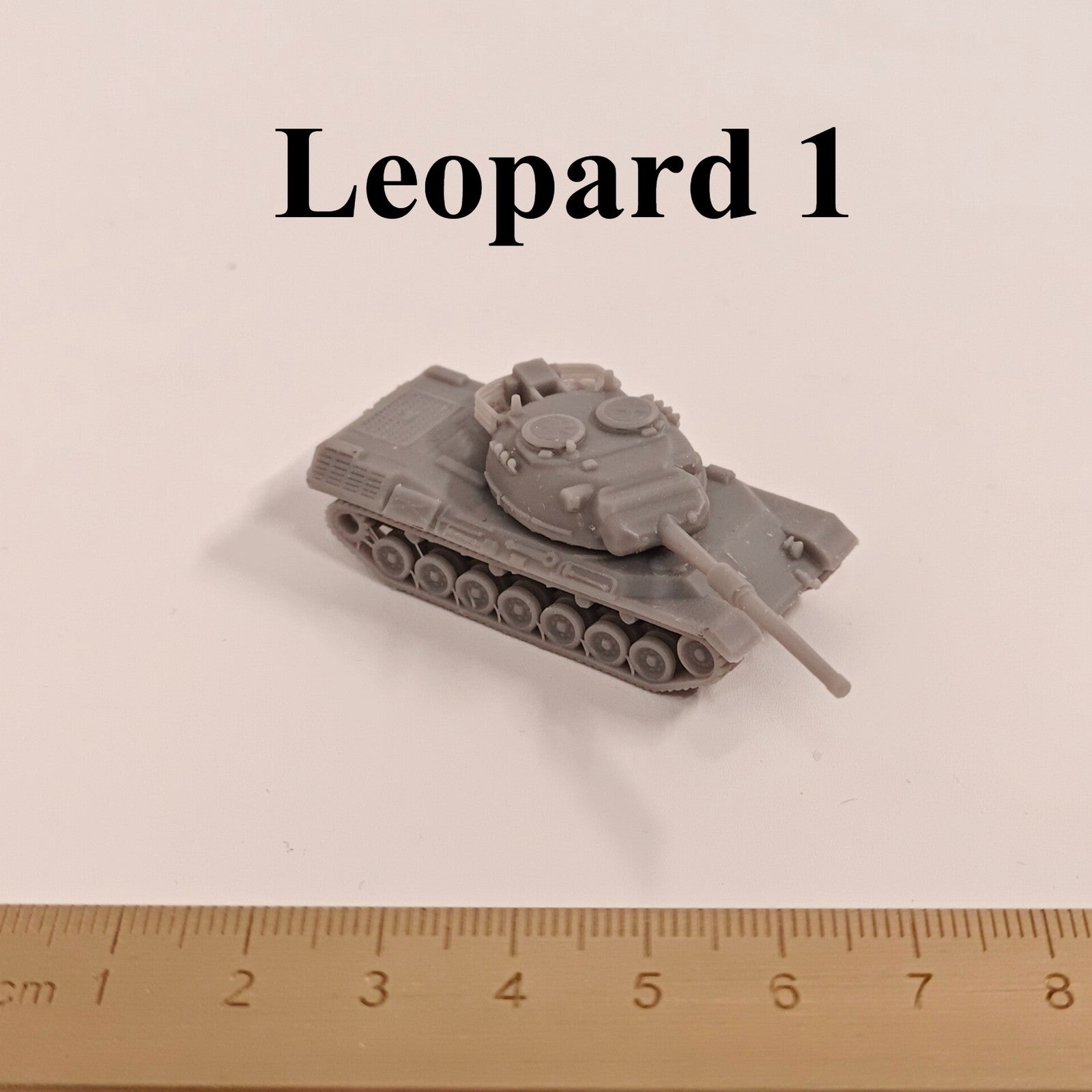 German Leopard 1 Main battle tank,3D Printed,1/144 Scale Mini Tank Model,Resin
