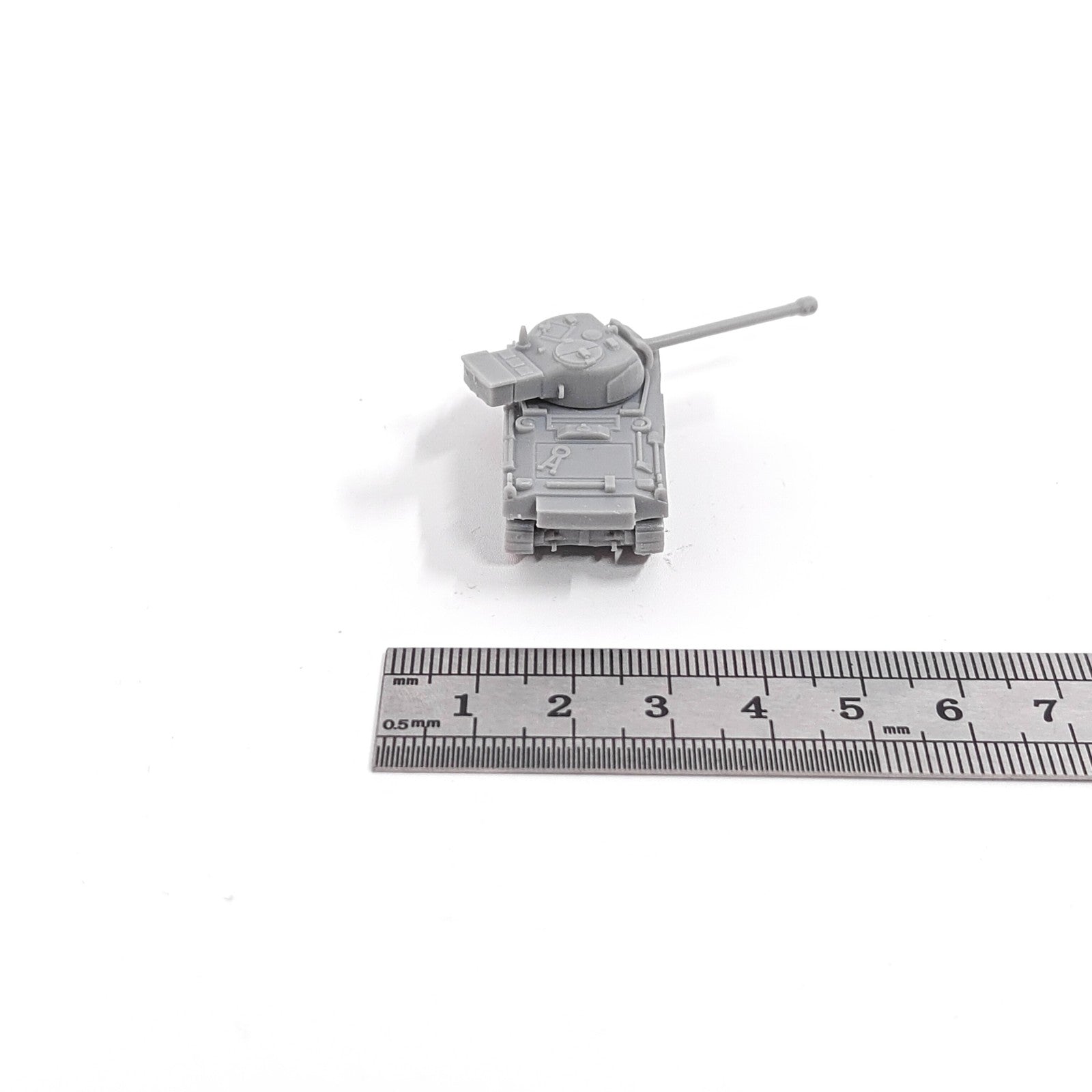 WWII British Sherman Firefly Tank,3D Printed,1/144 Scale Mini Tank Model,Resin