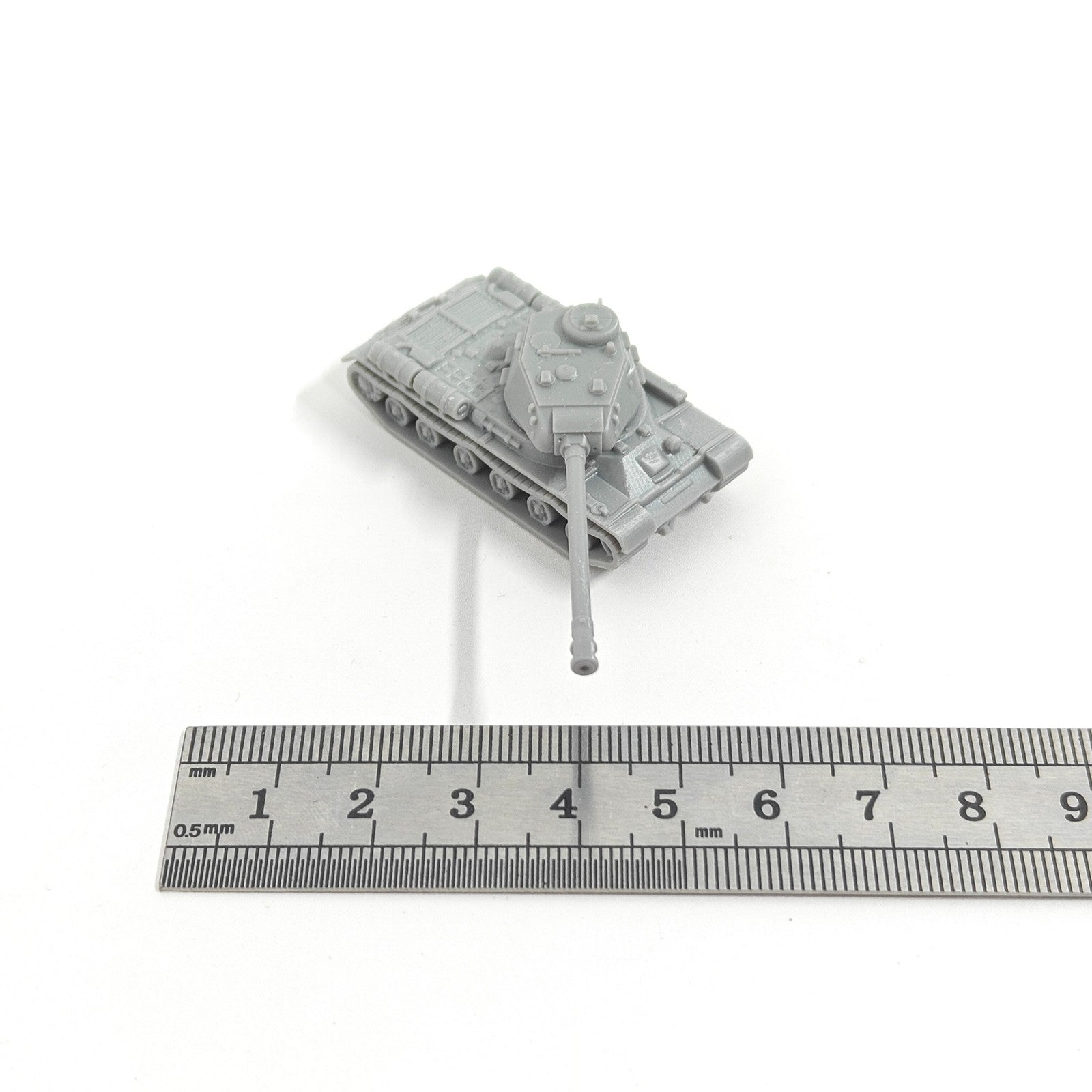 WWII Soviet IS-2 Heavy Tank,3D Printed,1/144 Scale Mini Tank Model,Resin