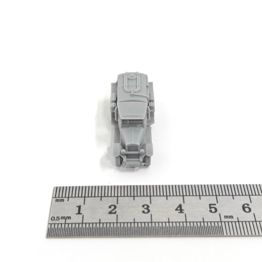 WWII Soviet ZIS-5-BZ Tanker Truck,3D Printed,1/144 Scale Mini Tank Model,Resin