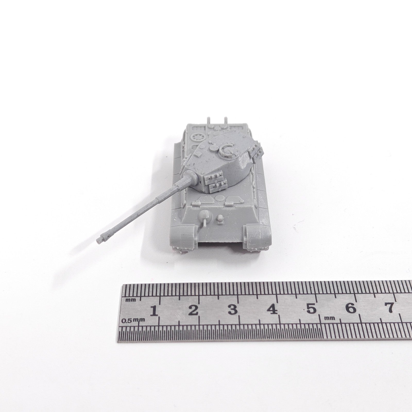 WWII German Tiger II Heavy Tank,3D Printed,1/144 Mini Tank Model,Resin