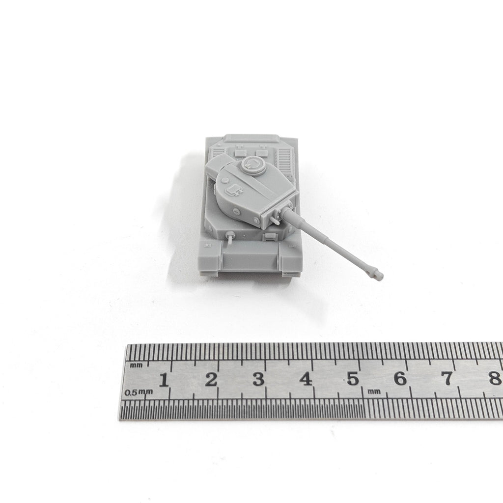 WWII German VK 45.01 (P) Heavy Tank,3D Printed,1/144 Scale Mini Tank Model,Resin