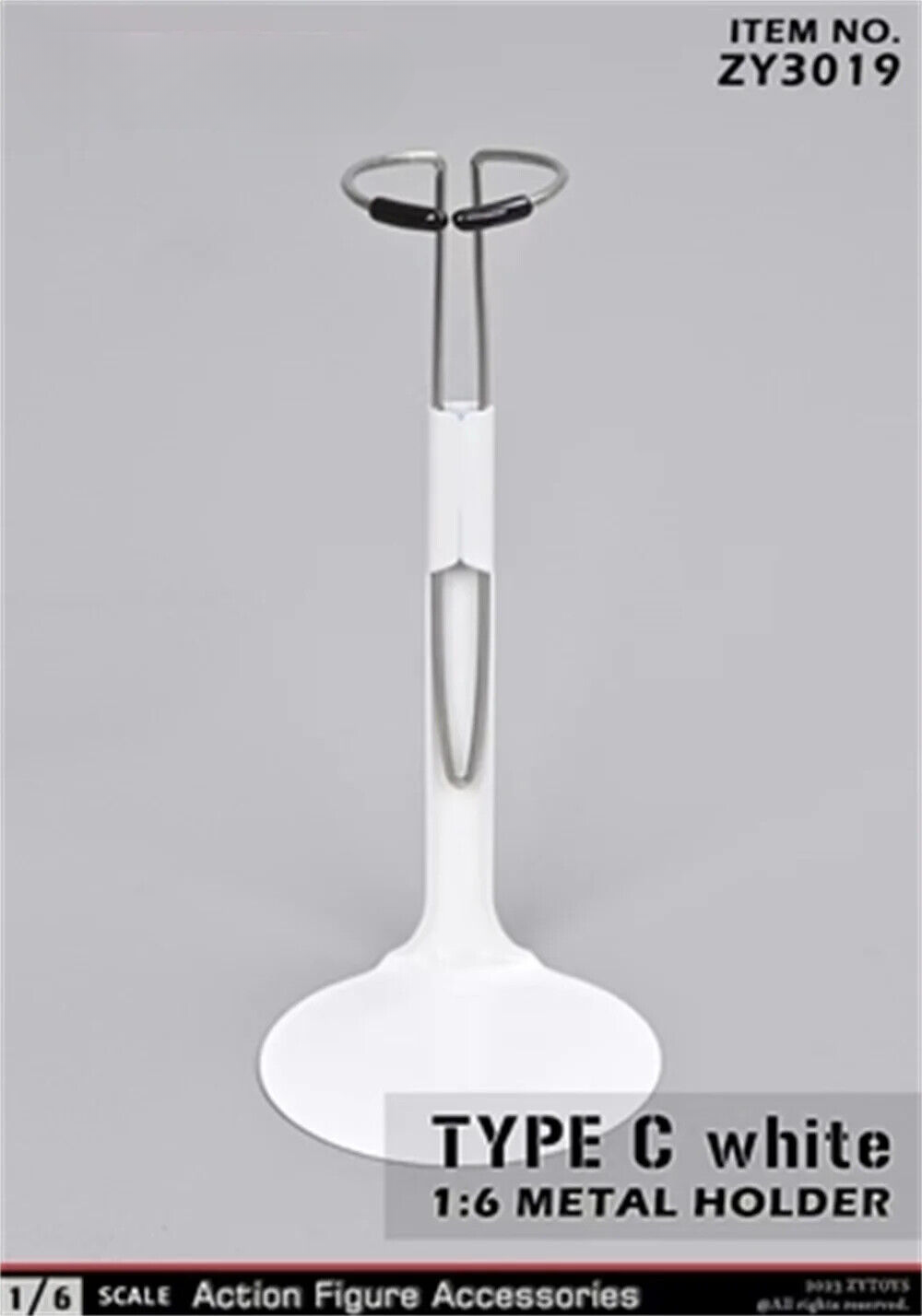 Metal Display Holder Adjustable Base Stand Fit 1/6 Scale Action Figure