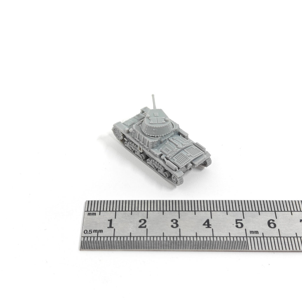 WWII Italian M15/42 medium Tank,3D Printed,1/144 Scale Mini Tank Model,Resin