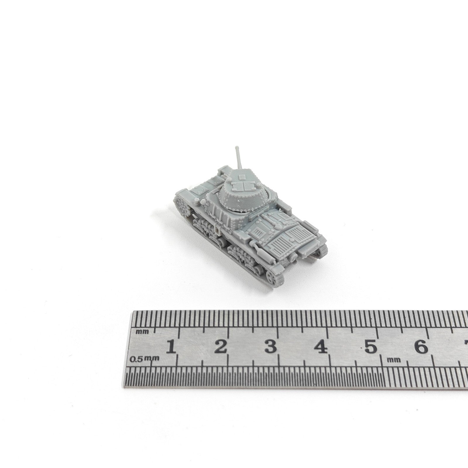 WWII Italian M15/42 medium Tank,3D Printed,1/144 Scale Mini Tank Model,Resin