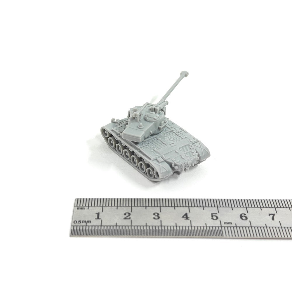T26E4 SuperPershingTank,3D Printed,1/144 Scale Mini Tank Model,Resin