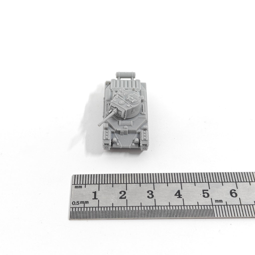 WWII British Matilda II Tank,3D Printed,1/144 Scale Mini Tank Model,Resin