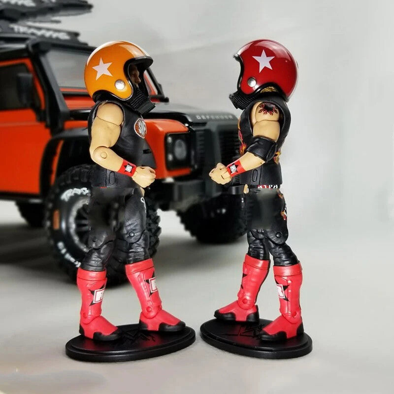 1/6 Scale Mini Motorcycle Helmet Plastic Simulation Model for 12‘’ Action Figure