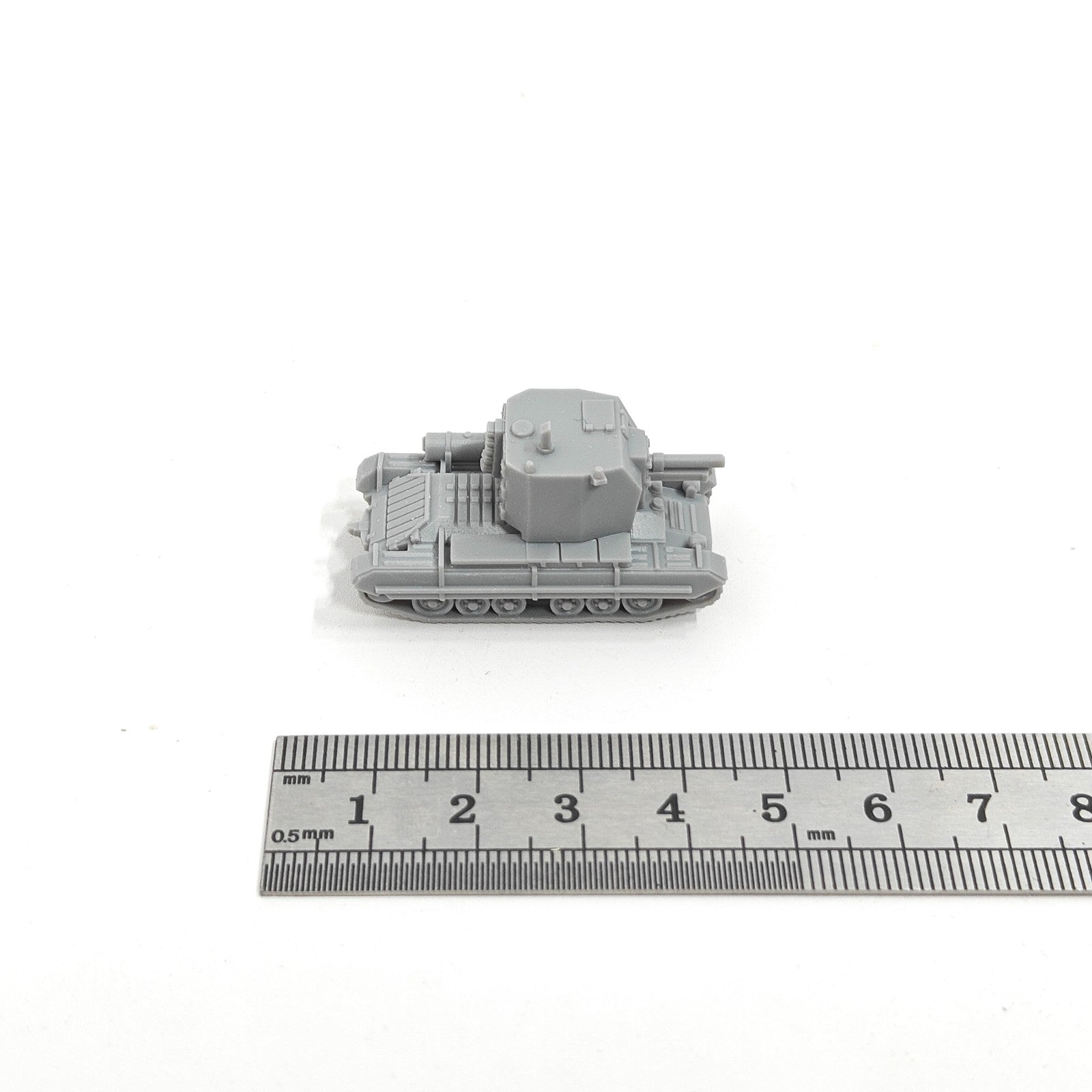 British Bishop Self-Propelled Gun,3D Printed,1/144 Scale Mini Tank Model,Resin
