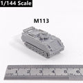 M113-AS4 Infantry Fighting Vehicle, 3D Printed,1/144 Scale Mini Tank Model,Resin