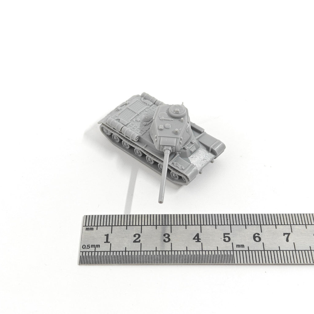 WWII Soviet IS-1 Heavy Tank,3D Printed,1/144 Scale Mini Tank Model,Resin