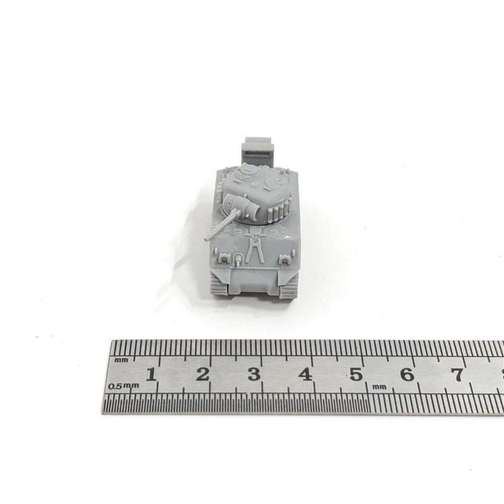 US Army Deep Wading Sherman Tank,3D Printed,1/144 Scale Mini Tank Model,Resin