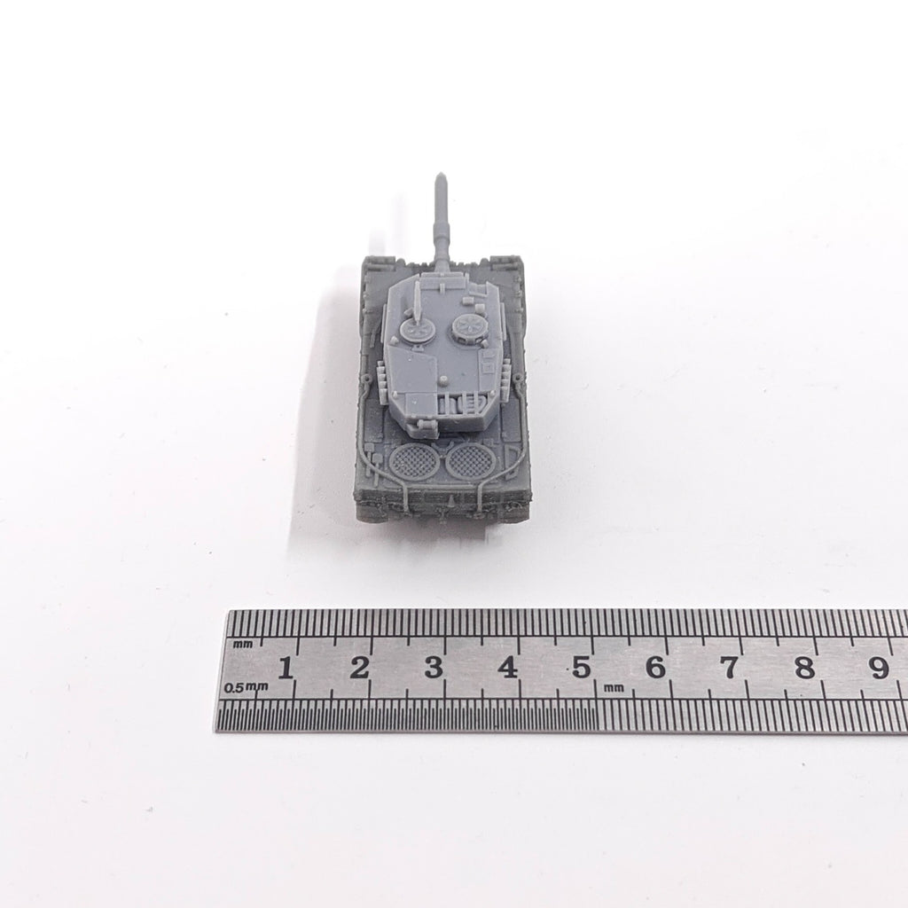 German Leopard 2 Main Battle Tank,3D Printed,1/144 Scale Mini Tank Model,Resin