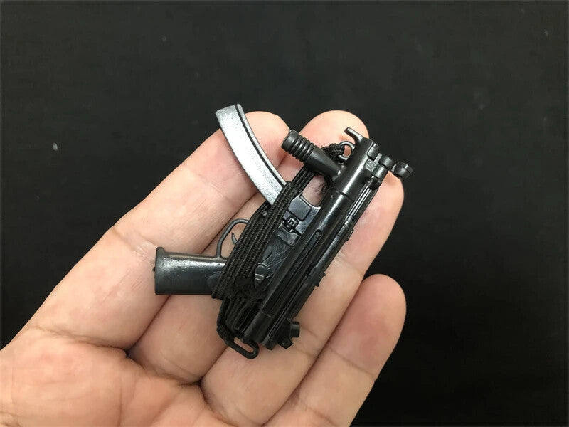 1/6 Scale MP5 Submachine Plastic Gun Model for 12" Action Figure Accessories