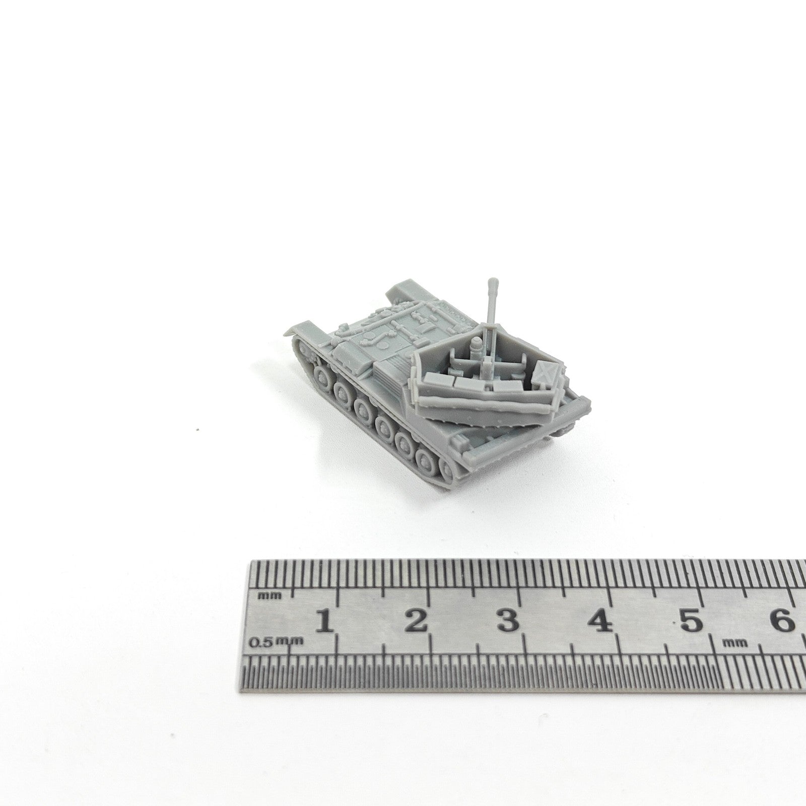 WWII Soviet ZSU-37 SPAAG,3D Printed,1/144 Scale Mini Tank Model,Resin