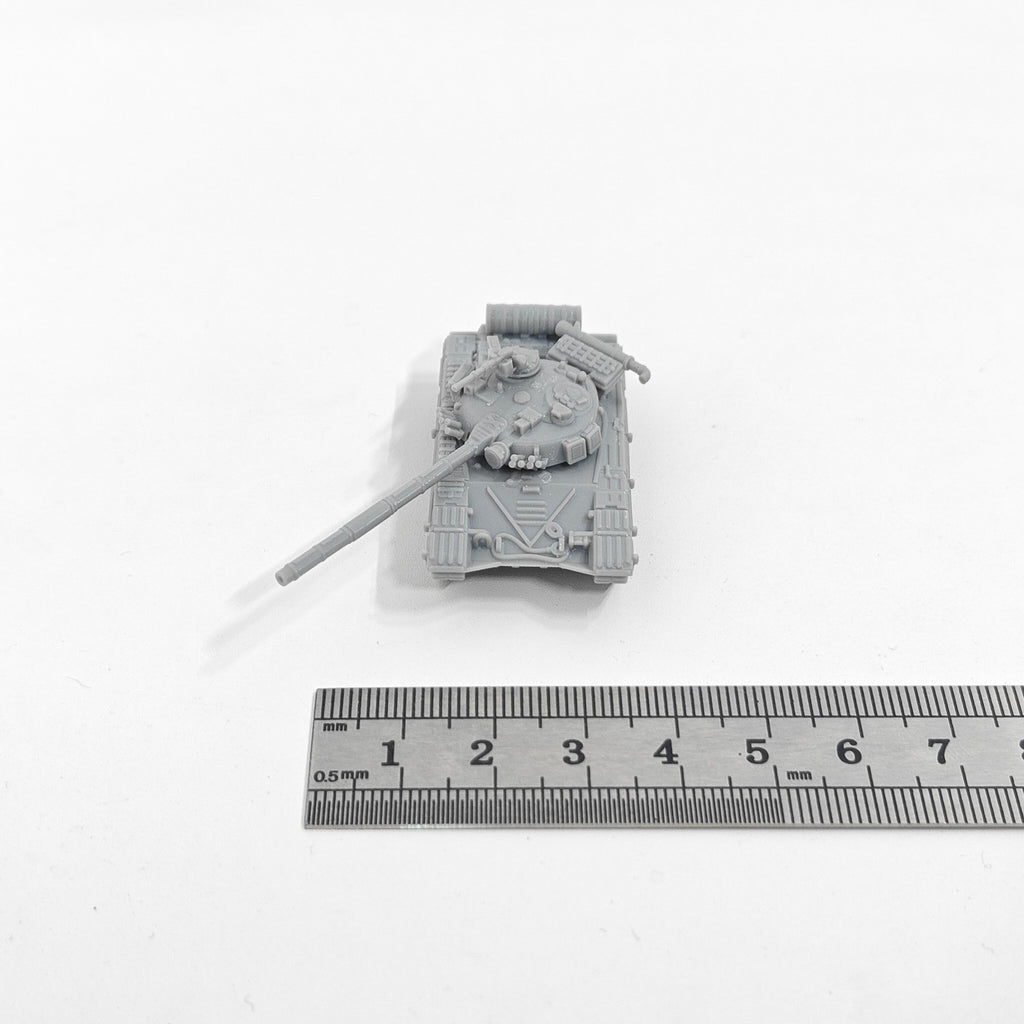 Soviet T-64A Main Battle Tank,3D Printed,1/144 Scale Mini Tank Model,Resin