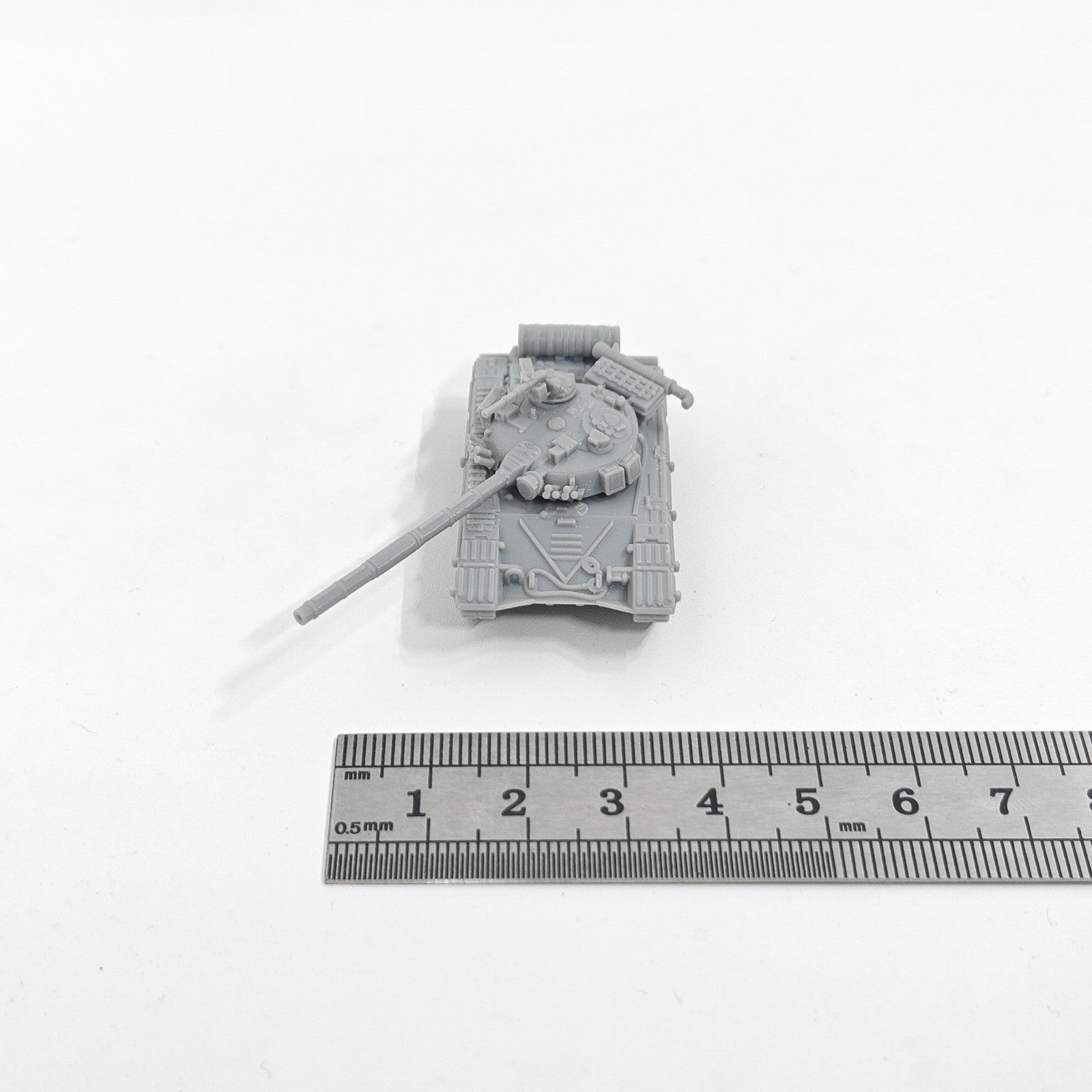Soviet T-64A Main Battle Tank,3D Printed,1/144 Scale Mini Tank Model,Resin