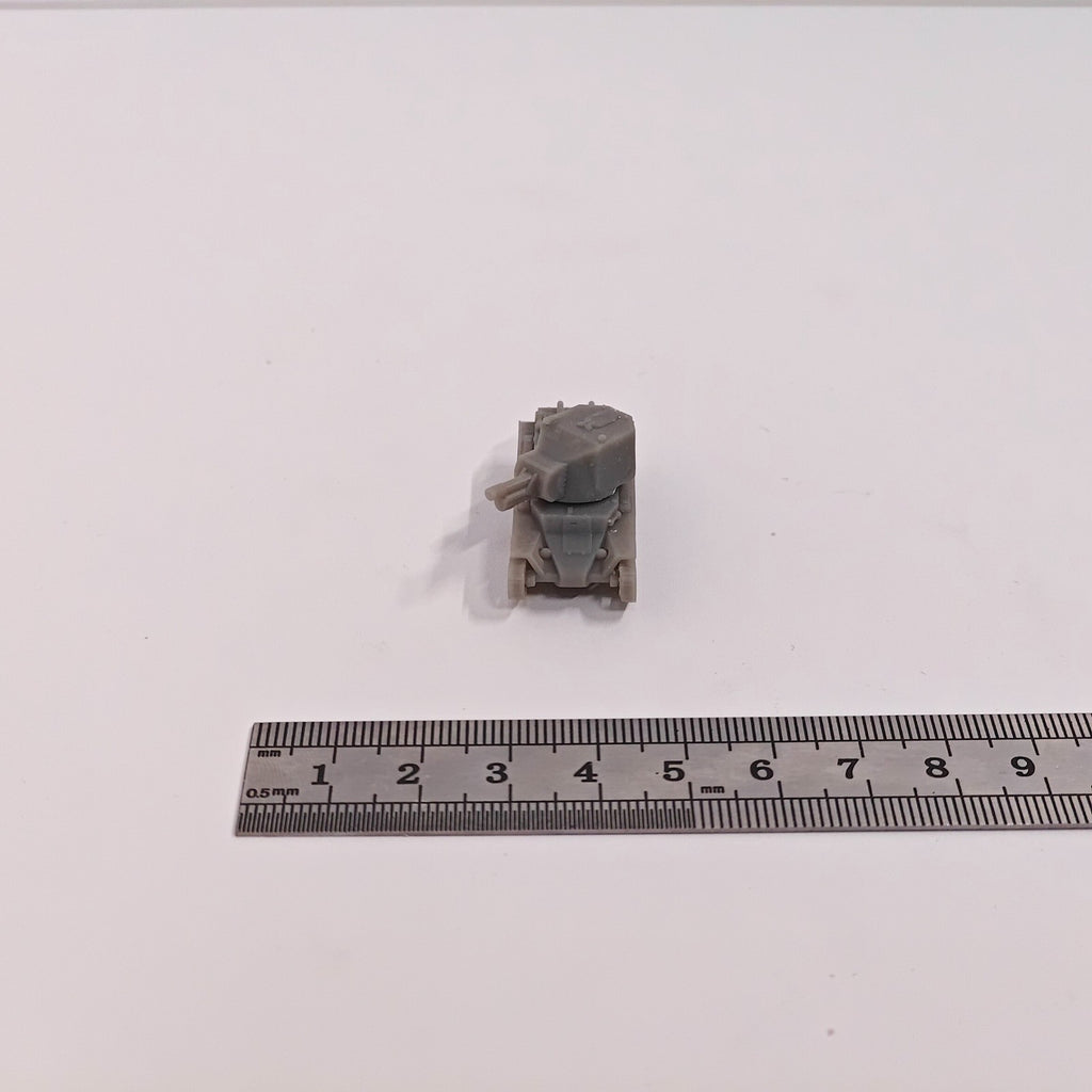 WWII Finland BT-42 Light Tank,3D Printed,1/144 Scale Mini Tank Model,Resin
