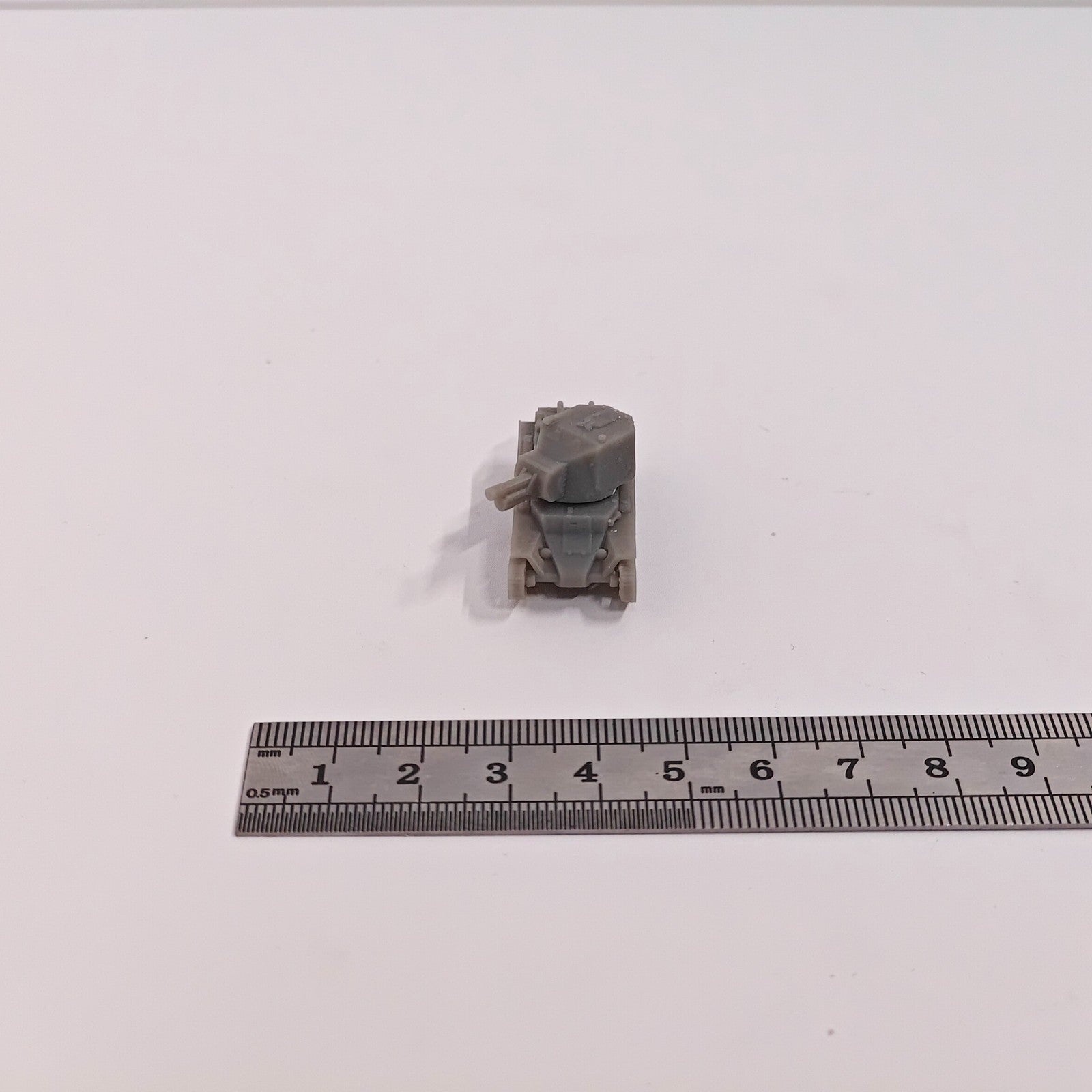 WWII Finland BT-42 Light Tank,3D Printed,1/144 Scale Mini Tank Model,Resin