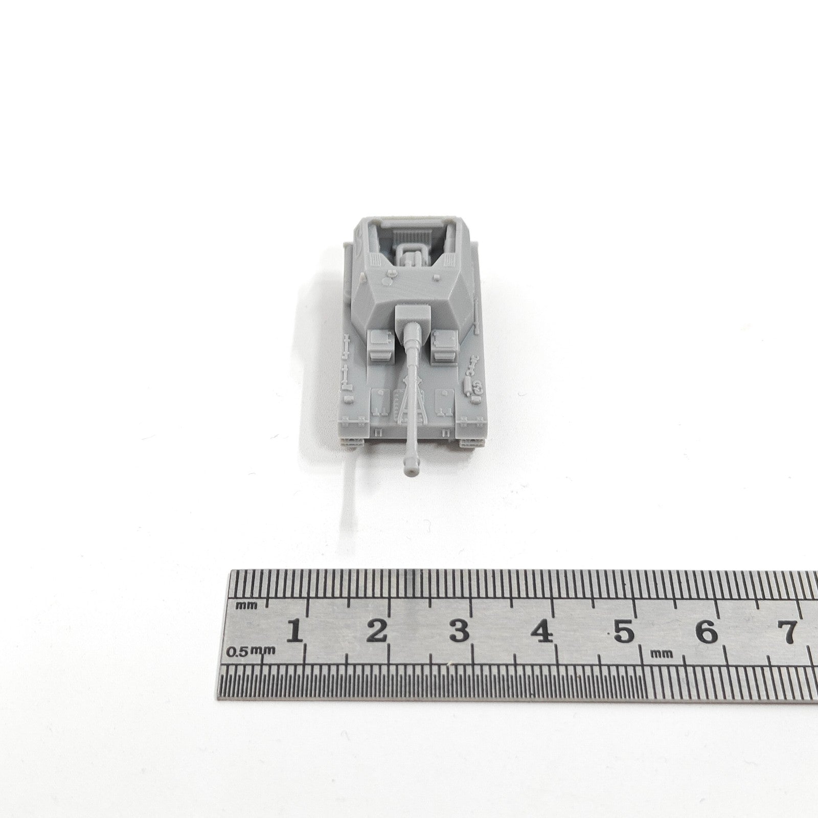 German Dicker Max Tank Destroyer,3D Printed,1/144 Scale Mini Tank Model,Resin