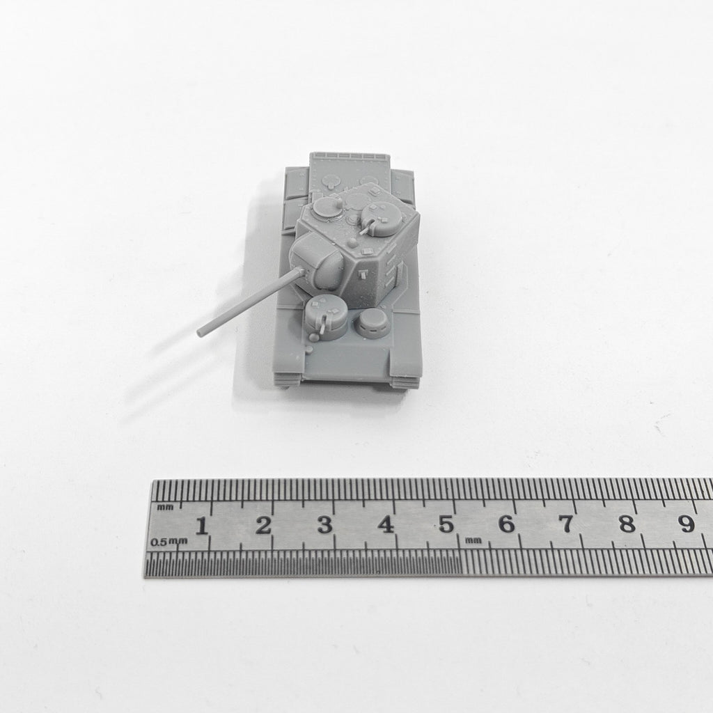 WWII Soviet KV-5 Heavy Tank,3D Printed,1/144 Scale Mini Tank Model,Resin
