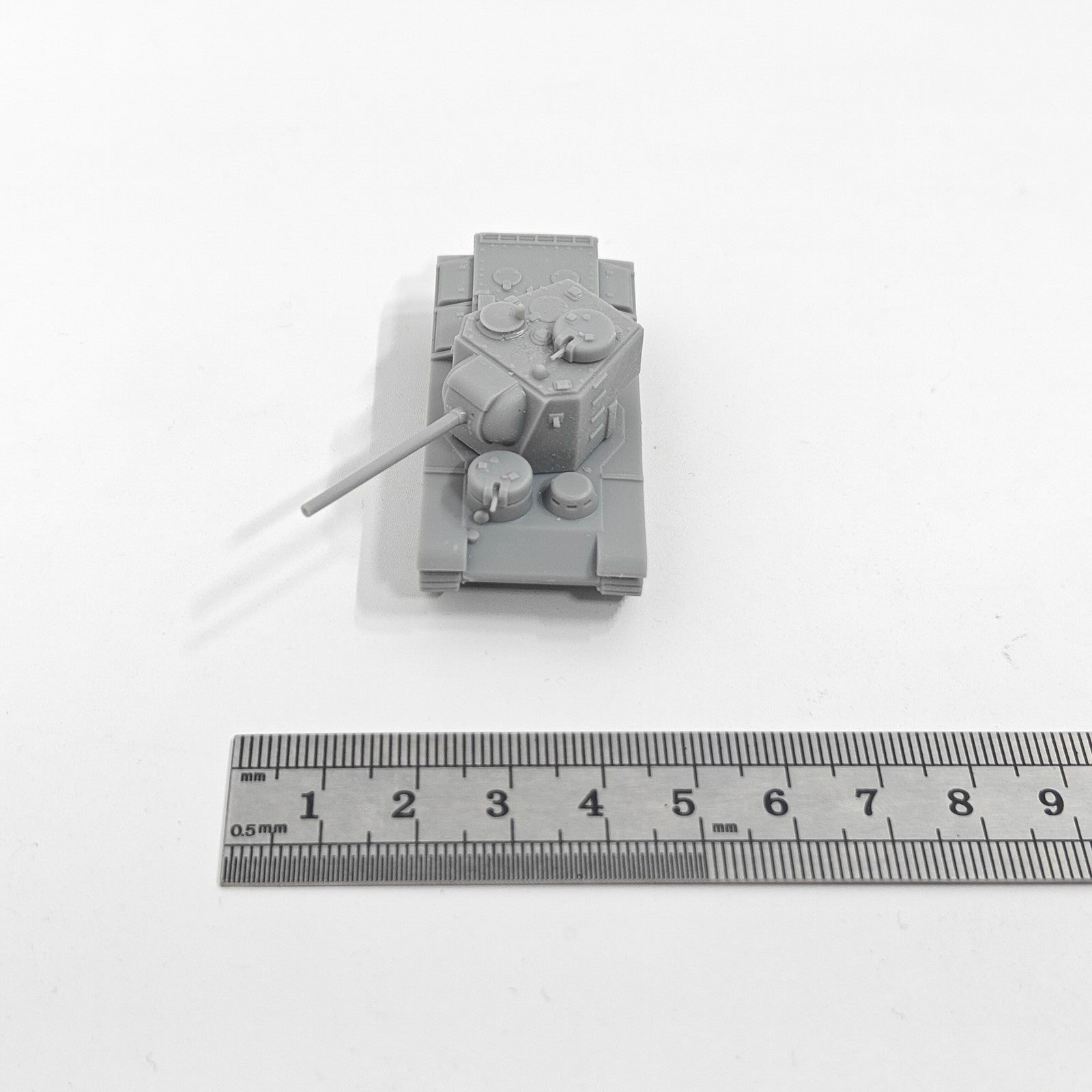 WWII Soviet KV-5 Heavy Tank,3D Printed,1/144 Scale Mini Tank Model,Resin