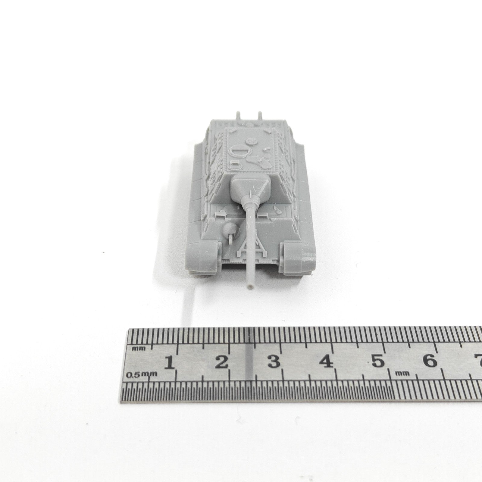 WWII German Jagdtiger Tank Destroyer,3D Printed,1/144 Mini Tank Model,Resin