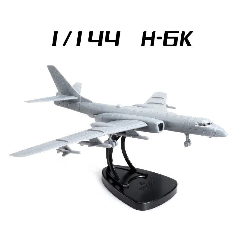 1/144 Scale C-130 An-12 H-6K Tu-22m3 Aircraft Assemble Plastic Model Toy