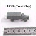 WWII German L4500 Military Truck (Canvas Top),3D Printed,1/144 Mini Model,Resin