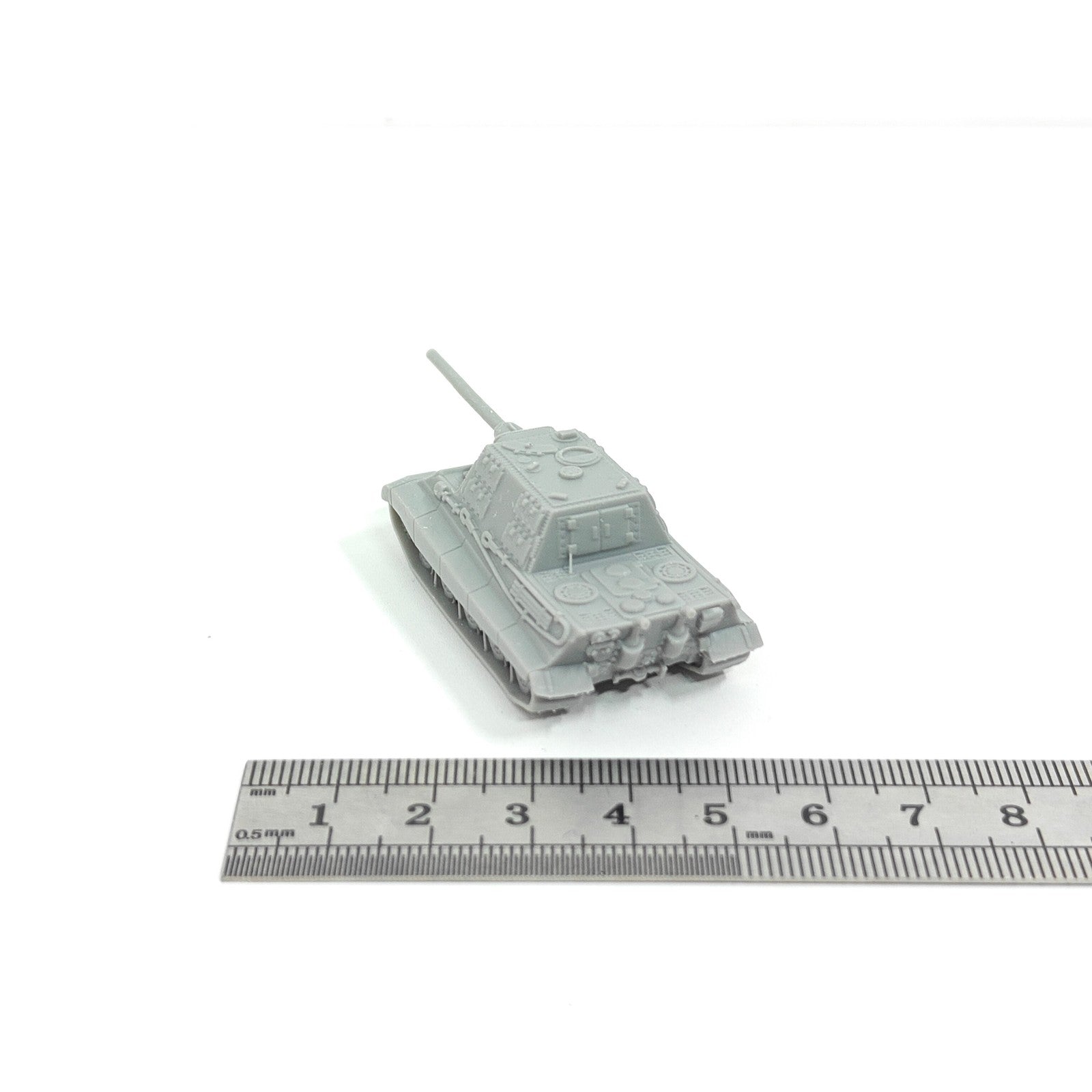 WWII German Jagdtiger Tank Destroyer,3D Printed,1/144 Mini Tank Model,Resin