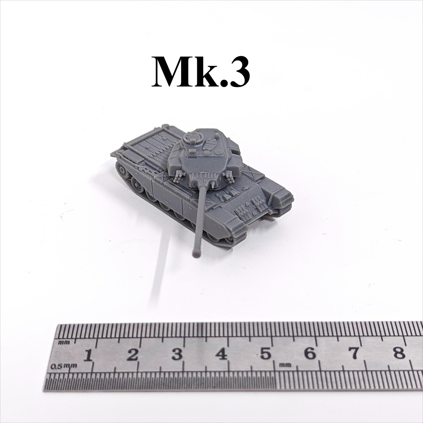British Centurion Mk.3 Tank,3D Printed,1/144 Scale Mini Tank Model,Resin