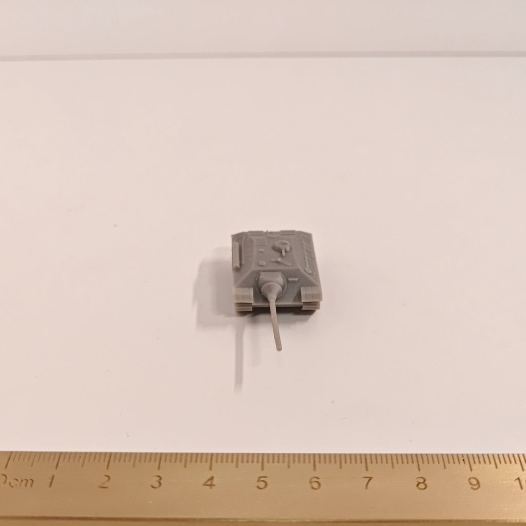 WWII German E-25 Tank Destroyer,3D Printed,1/144 Scale Mini Tank Model,Resin