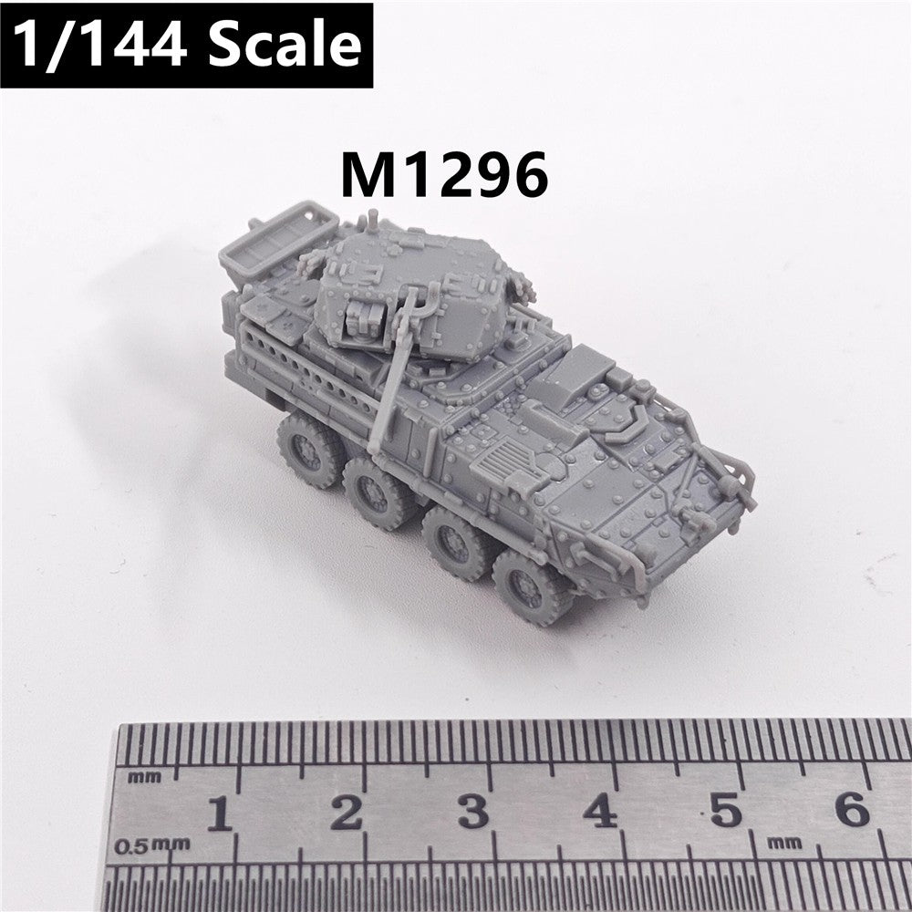 US Army Stryker M1296 IFV,3D Printed,1/144 Scale Mini Tank Model,Resin