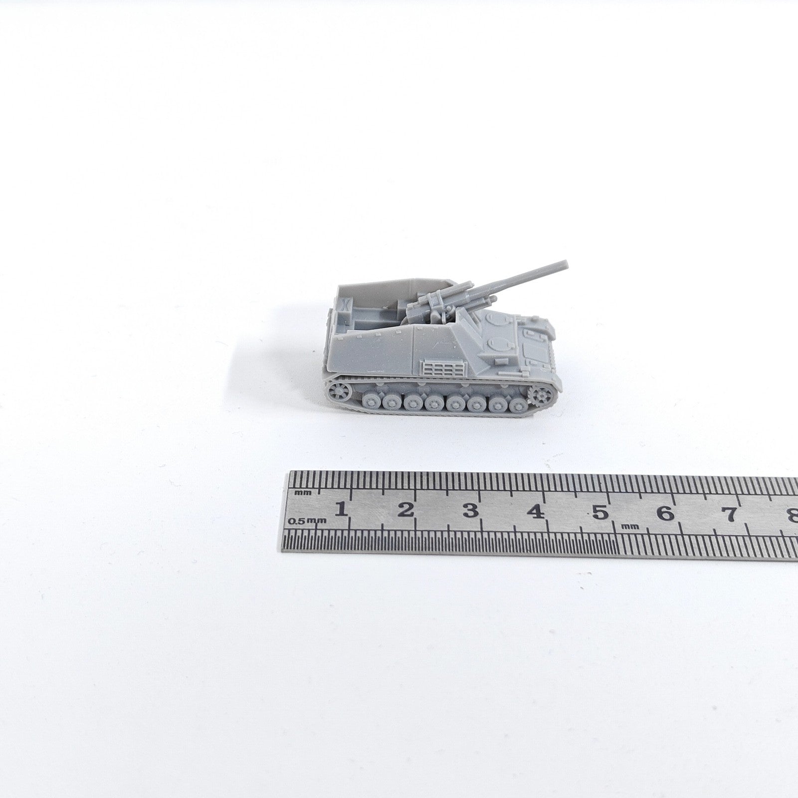 WWII German Sd.Kfz.165 SPG,3D Printed,1/144 Scale Tank Model,Resin