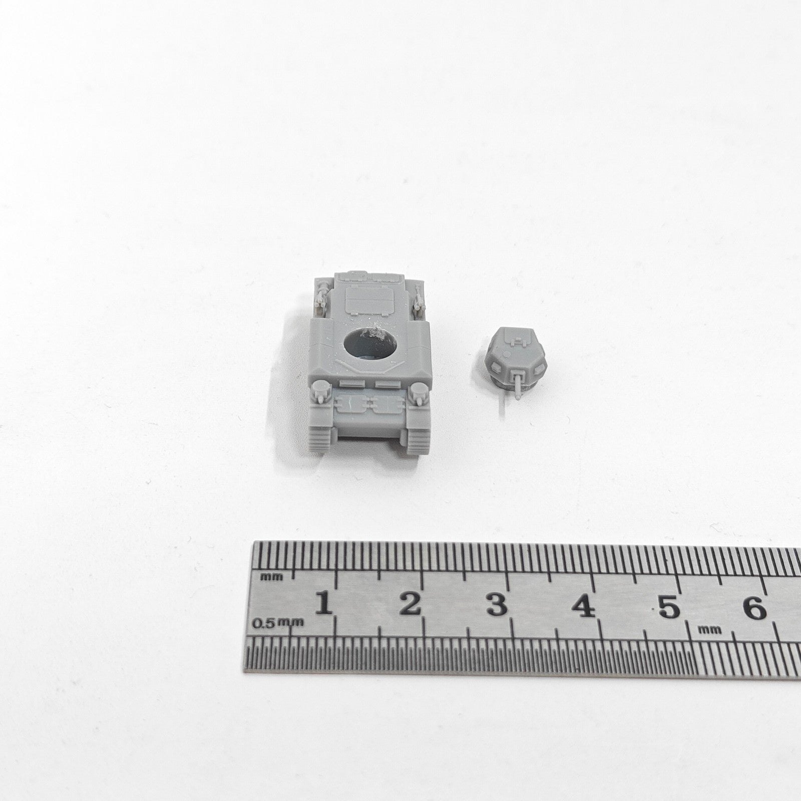 German Panzerkampfwagen II (Flamm) Ausf.E Tank,3D Printed,1/144 Mini Model,Resin
