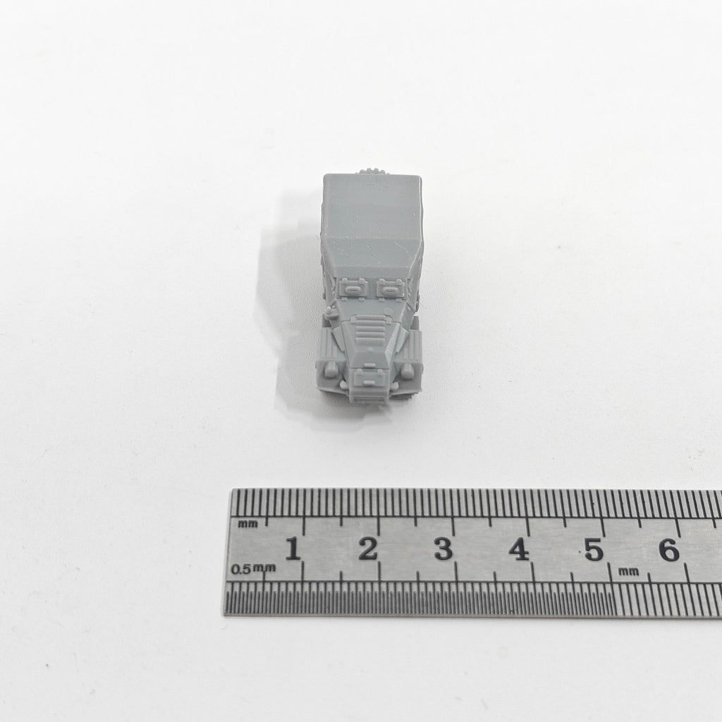 Soviet BTR-40 APC,3D Printed,1/144 Scale Mini Tank Model,Resin