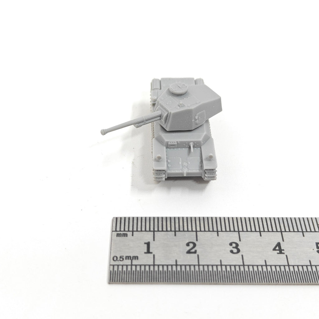 Japanese Type 3 Medium Tank,3D Printed,1/144 Scale Mini Tank Model,Resin