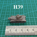 French H39 Tank, 3D Printed ,1/144 Scale Mini Tank Model,Resin