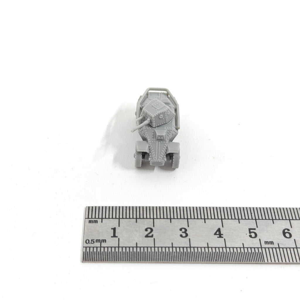 Hungarian 39M Csaba Armored Vehicle,3D Printed,1/144 Scale Mini Tank Model,Resin