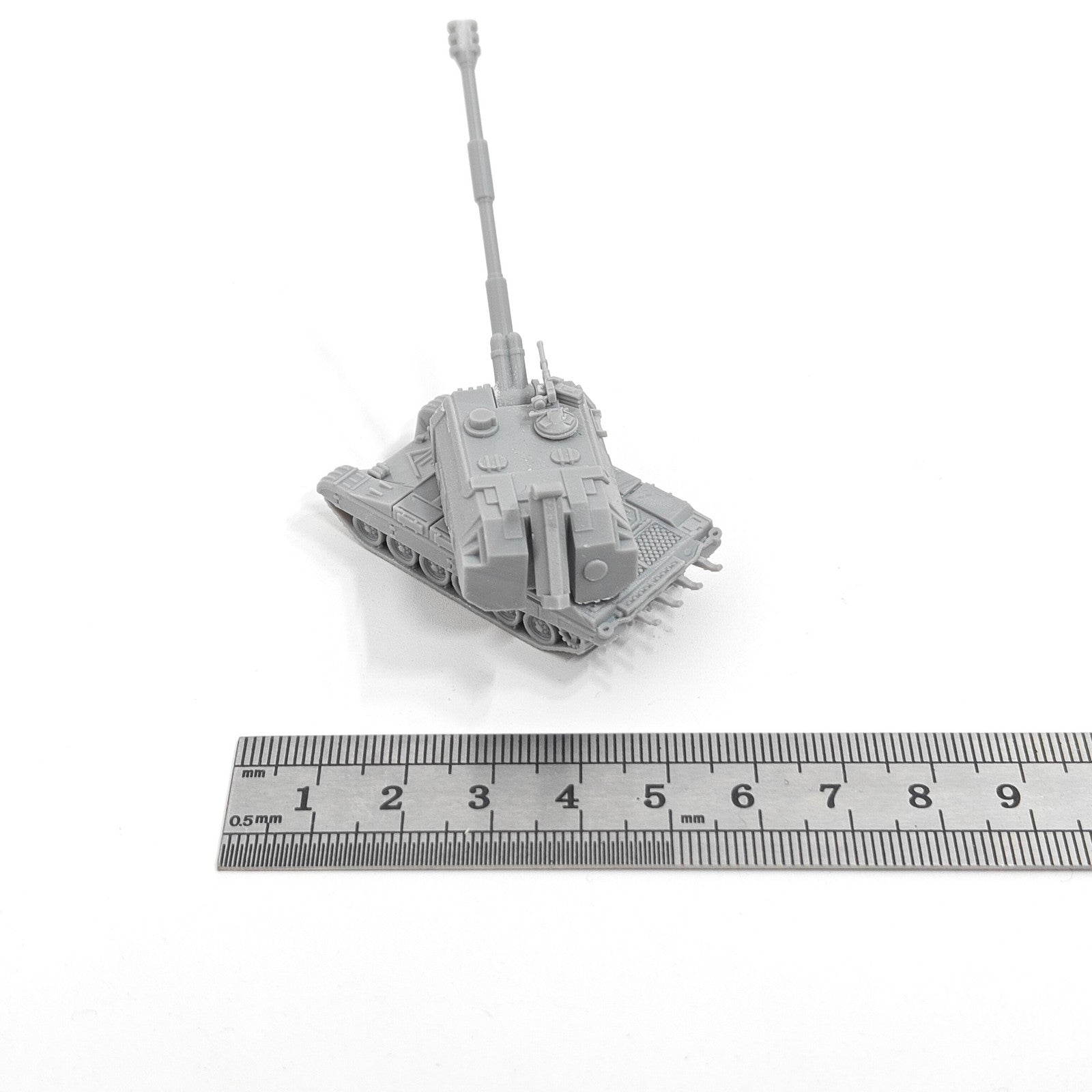 Russia 2S19 Msta-S Howitzer,3D Printed,1/144 Scale Mini Tank Model,Resin