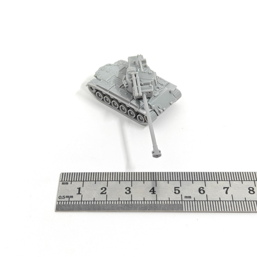 T26E4 SuperPershingTank,3D Printed,1/144 Scale Mini Tank Model,Resin