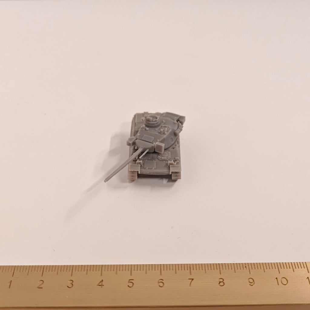 AMX-30 Main Battle Tank, 3D Printed ,1/144 Scale Mini Tank Model,Resin