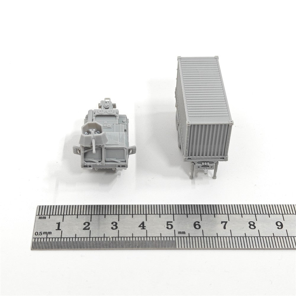 US Army M977 Heavy Tactical Truck,3D Printed,1/144 Scale Mini Tank Model,Resin