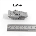 Canada Light Armored Vehicle 6,3D Printed,1/144 Scale Mini Tank Model,Resin