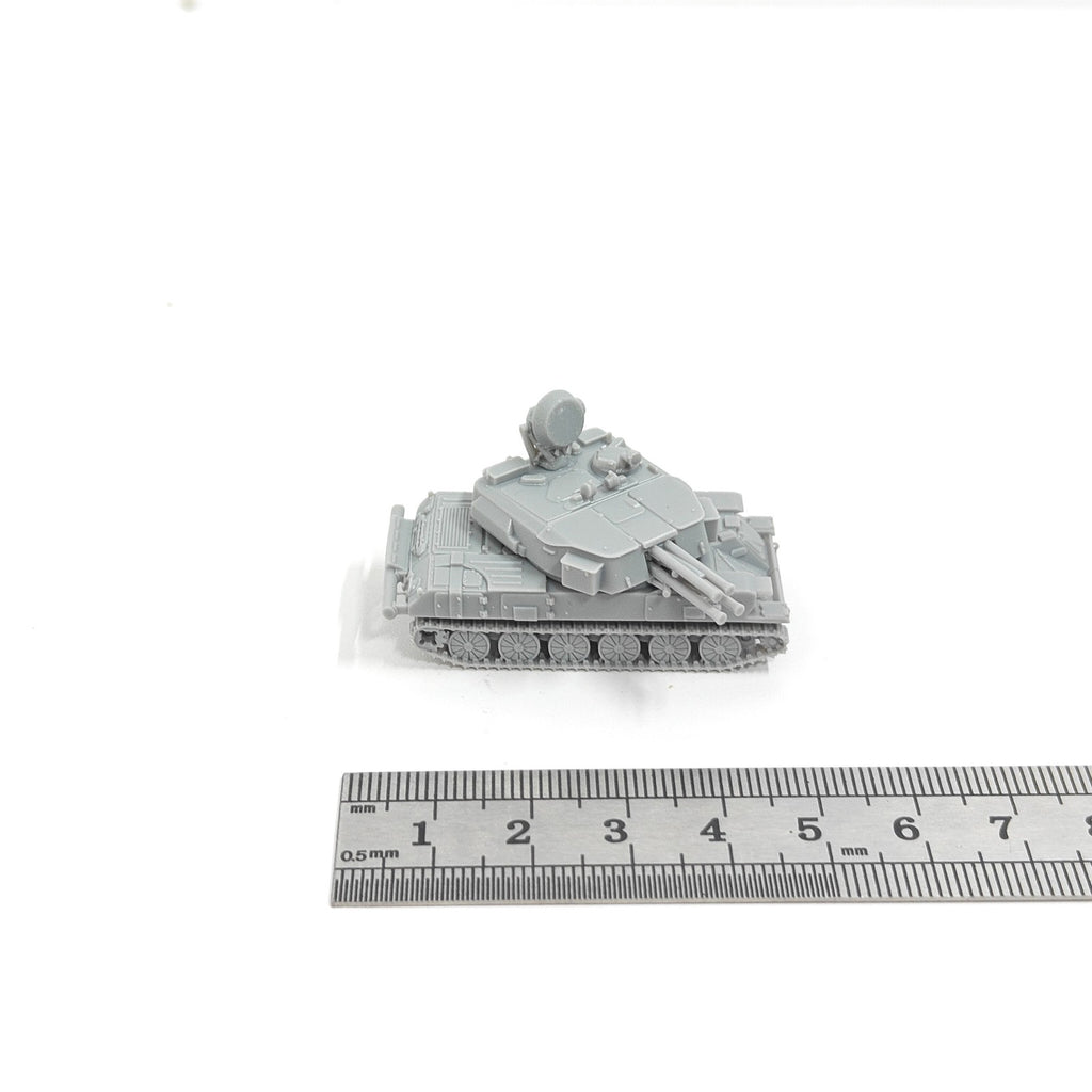 Soviet ZSU-23-4 Shilka SPAAG,3D Printed,1/144 Scale Mini Tank Model,Resin