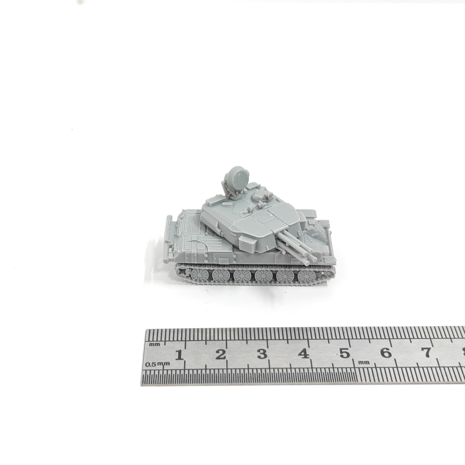 Soviet ZSU-23-4 Shilka SPAAG,3D Printed,1/144 Scale Mini Tank Model,Resin
