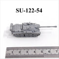 Soviet SU-122-54 Tank Destroyer,3D Printed,1/144 Scale Mini Tank Model,Resin
