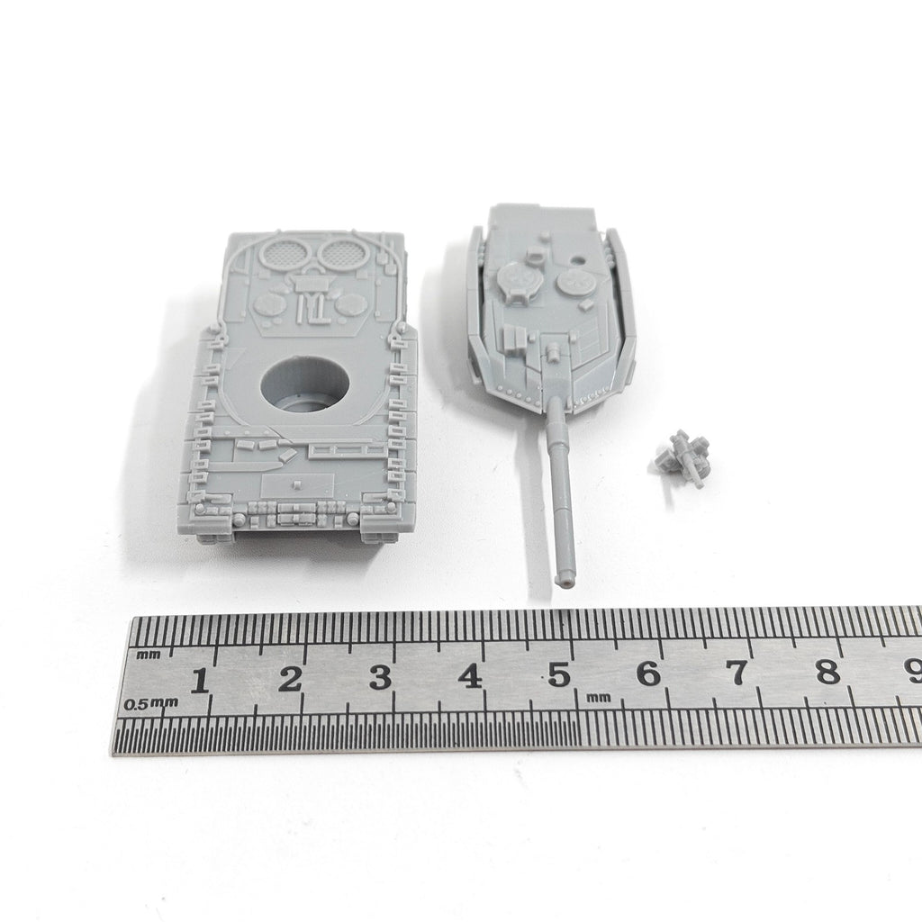 German Leopard 2A7 Main Battle Tank,3D Printed,1/144 Scale Mini Tank Model,Resin