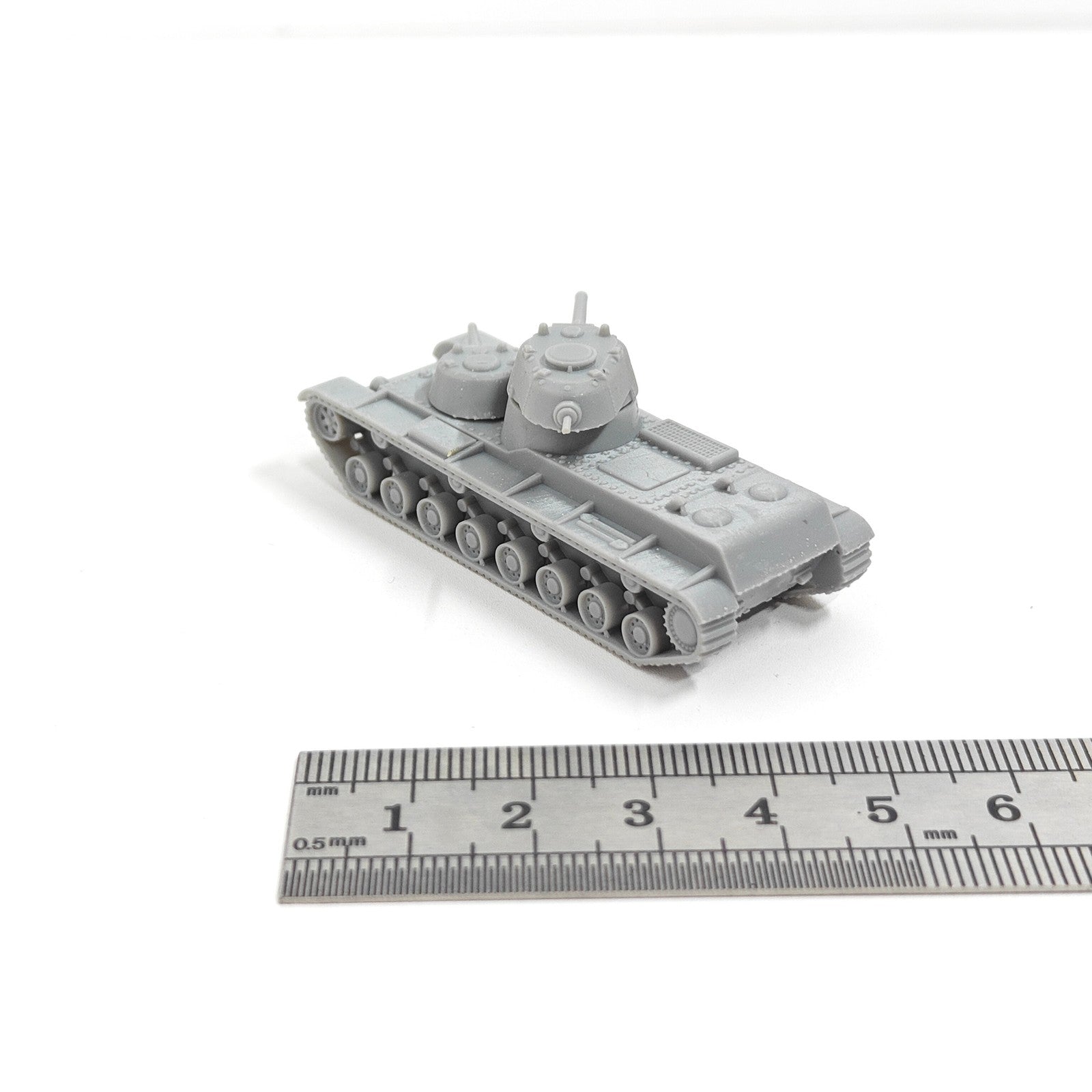 Soviet SMK Heavy Tank,3D Printed,1/144 Scale Mini Tank Model,Resin